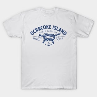 Ocracoke Island, NC Beach Knot Summer Vacation T-Shirt